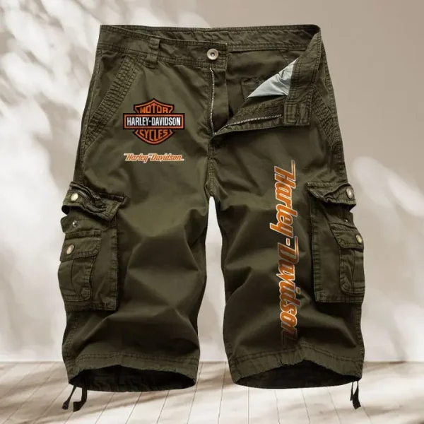 Harley Davidson Men Casual Cargo Pants - Image 5
