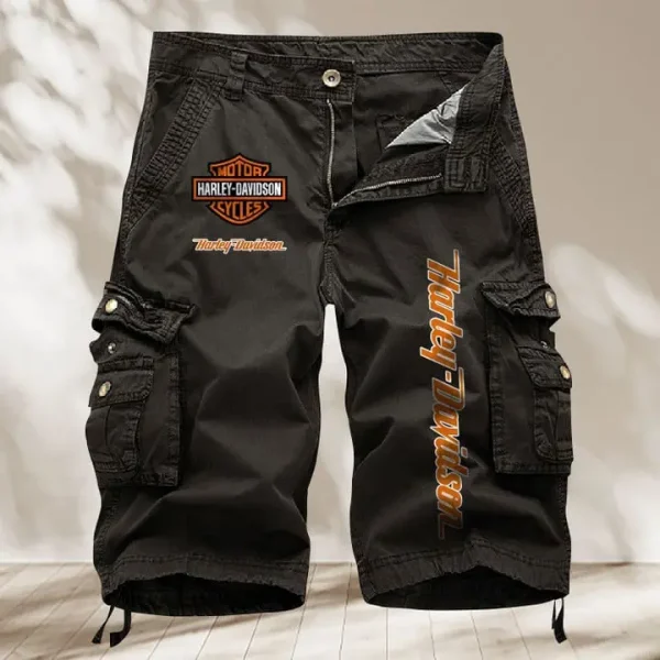 Harley Davidson Men Casual Cargo Pants - Image 6
