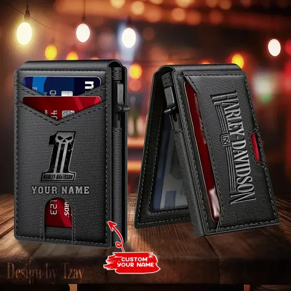 Harley Davidson Bank Credit Card Box Multi Slot New 2025 VDFCC061