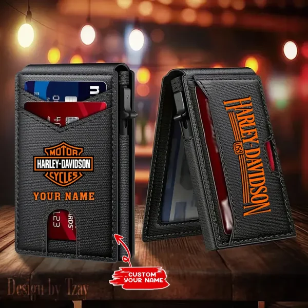 Harley Davidson Bank Credit Card Box Multi Slot New 2025 VDFCC062