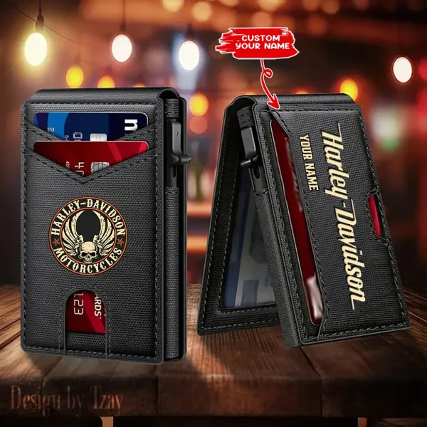 Harley Davidson Bank Credit Card Box Multi Slot New 2025 VDFCC064