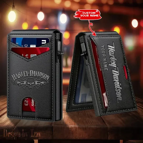 Harley Davidson Bank Credit Card Box Multi Slot New 2025 VDFCC066