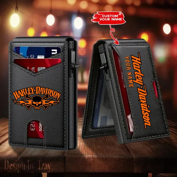 Harley Davidson Bank Credit Card Box Multi Slot New 2025 VDFCC067
