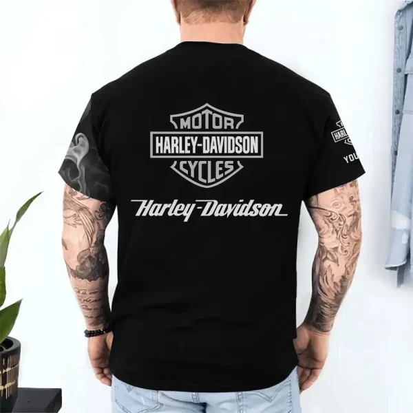 Harley Davidson Custom 3D Printed T-shirt Trending 2025 VDTS298 - Image 2