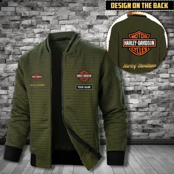 Harley Davidson Men’s Casual Waffle Jacket