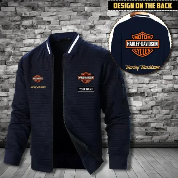 Harley Davidson Men’s Casual Waffle Jacket