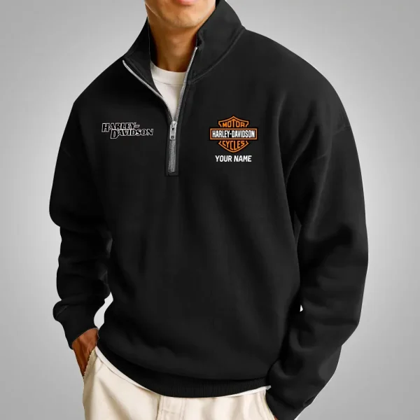 Harley Davidson Men’s Sports Zipper Sweatshirt