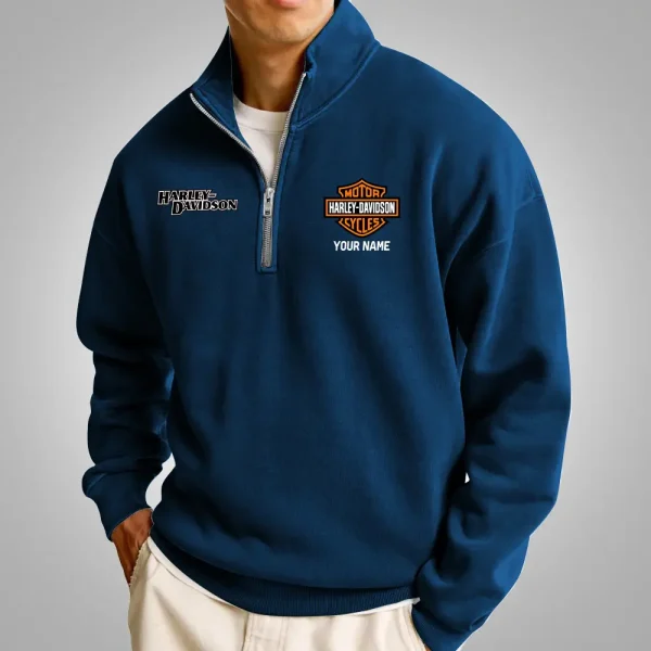 Harley Davidson Men’s Sports Zipper Sweatshirt