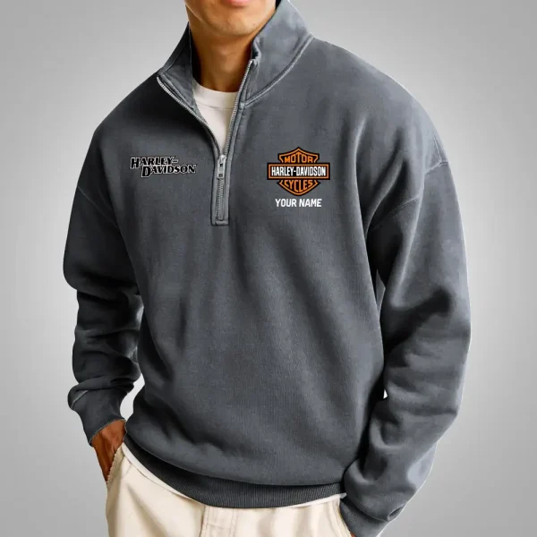 Harley Davidson Men’s Sports Zipper Sweatshirt
