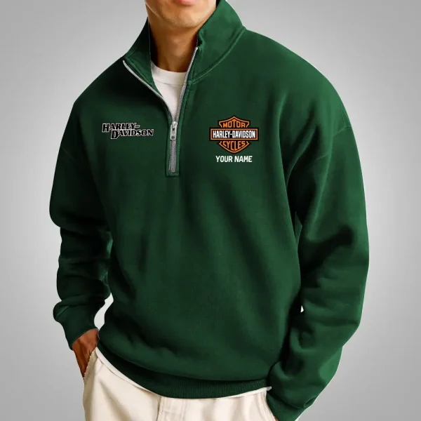 Harley Davidson Men’s Sports Zipper Sweatshirt