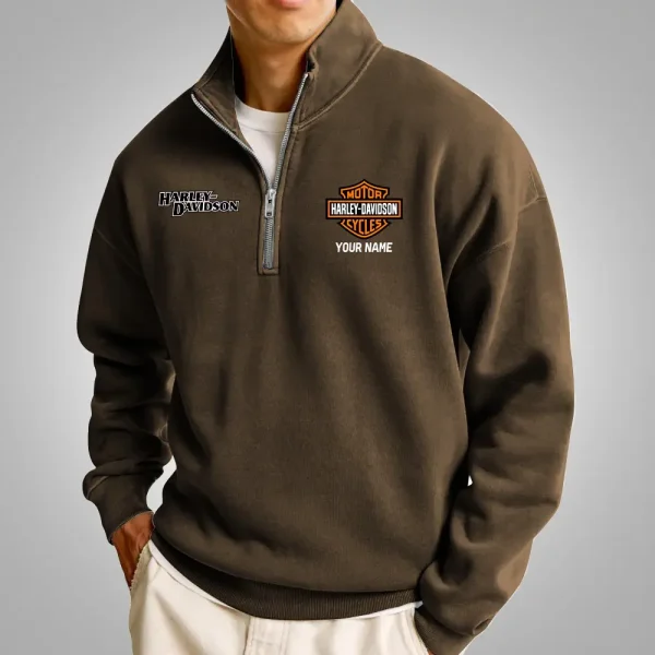 Harley Davidson Men’s Sports Zipper Sweatshirt