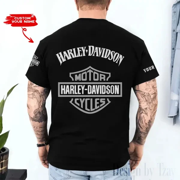 Harley Davidson Custom 3D Printed T-shirt Trending 2025 VDTS301 - Image 2