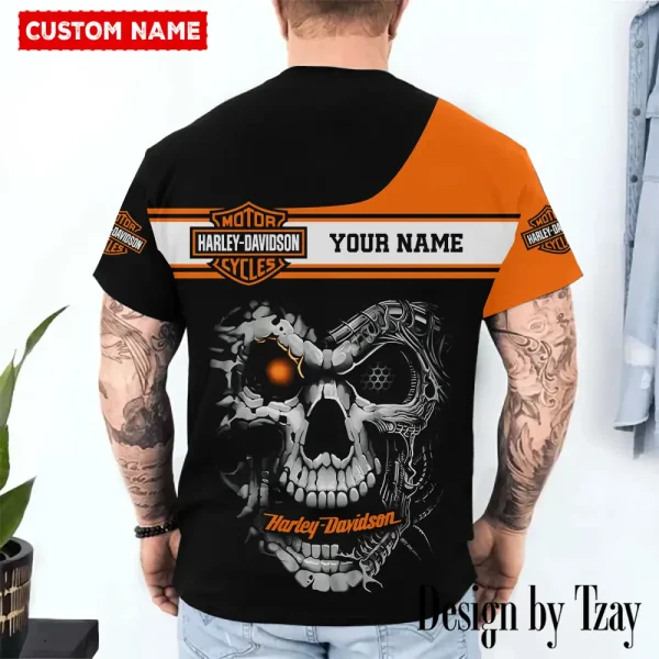 Harley Davidson Custom 3D Printed T-shirt Trending 2025 VDTS305 - Image 2