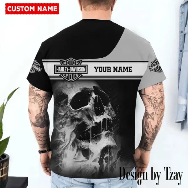 Harley Davidson Custom 3D Printed T-shirt Trending 2025 VDTS306 - Image 2
