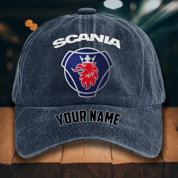 Scania Washed Denim Hat - Image 4