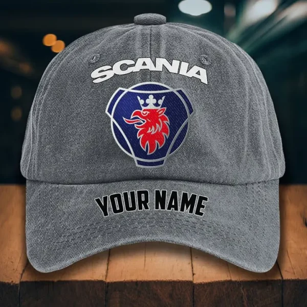 Scania Washed Denim Hat - Image 5