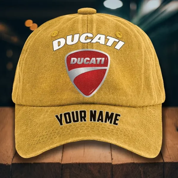 Ducati Washed Denim Hat - Image 2