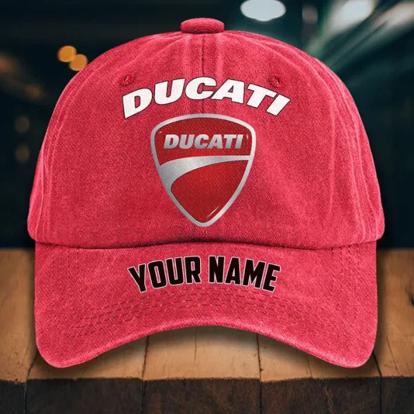 Ducati Washed Denim Hat - Image 3