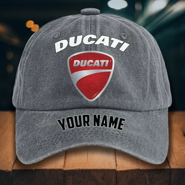 Ducati Washed Denim Hat - Image 5