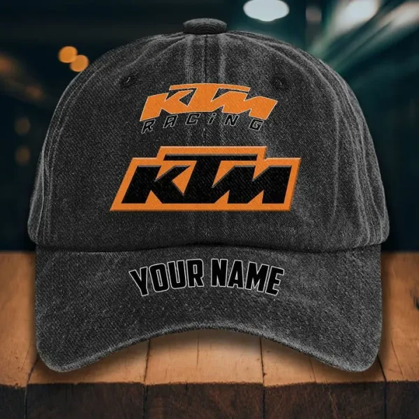 KTM Racing Washed Denim Hat