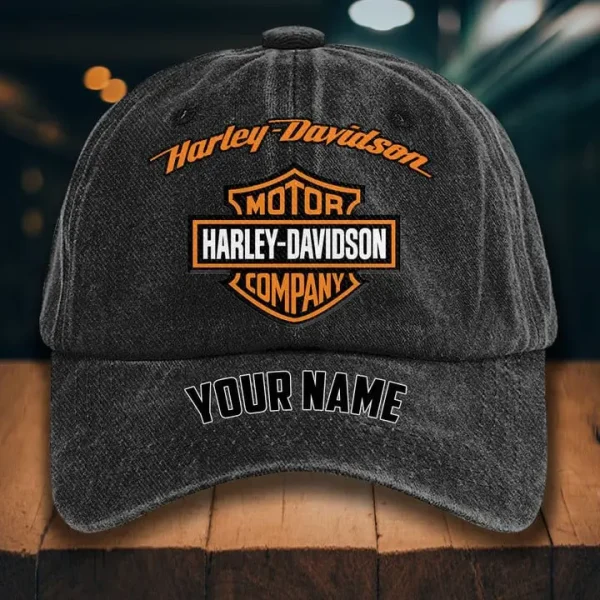 Harley Davidson Washed Denim Hat