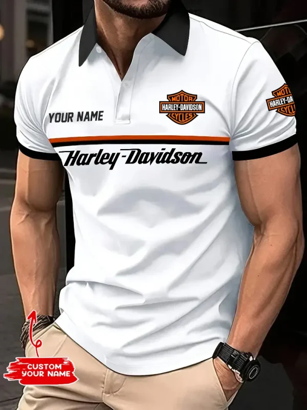 Harley Davidson Polo T-Shirt New 2025 VDPL037