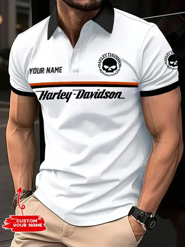 Harley Davidson Polo T-Shirt New 2025 VDPL038