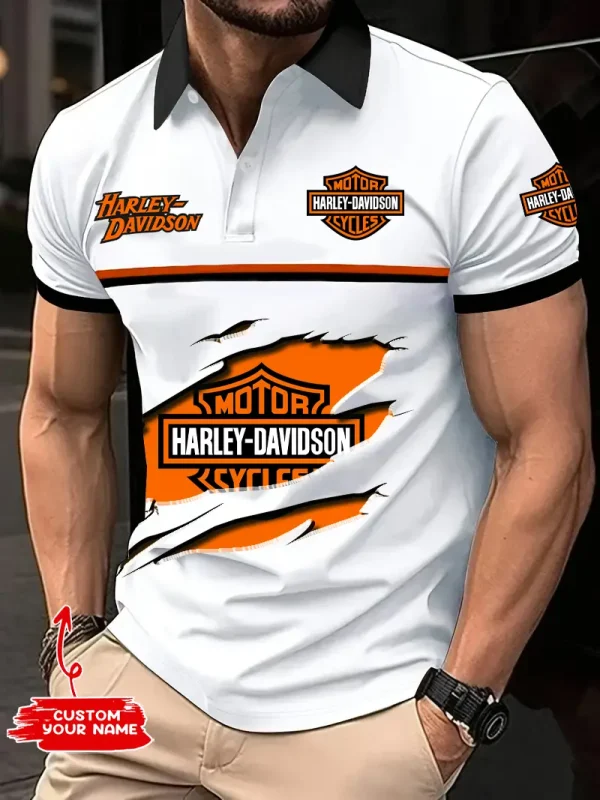 Harley Davidson Polo T-Shirt New 2025 VDPL039