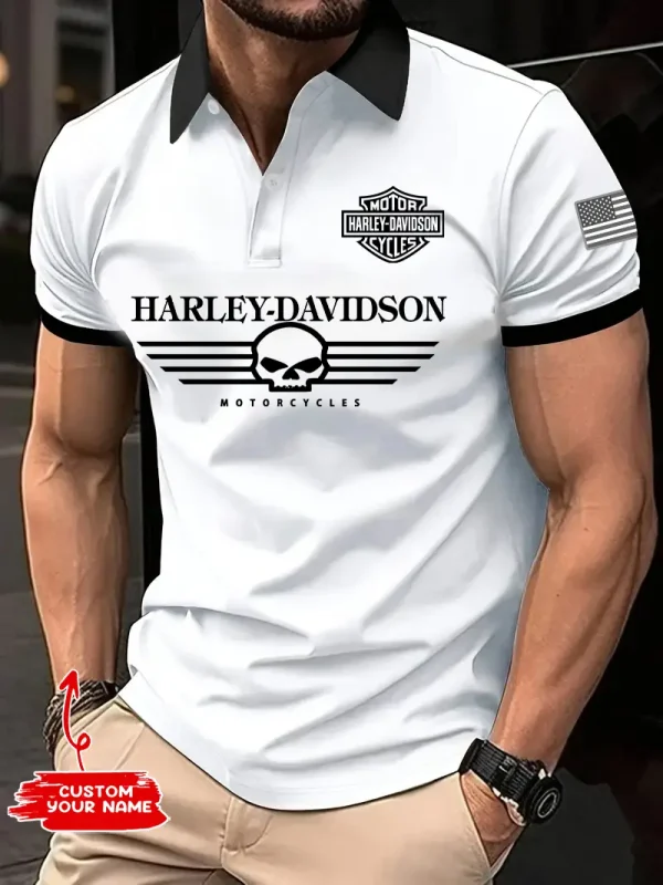 Harley Davidson Polo T-Shirt New 2025 VDPL040