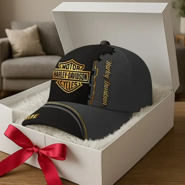 Harley Davidson Hat Over Full Print