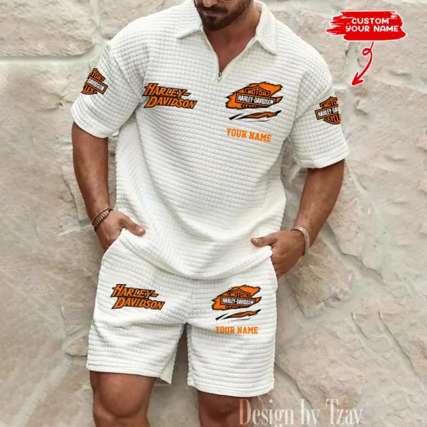Harley Davidson Men's Sport Set For Summer Trending 2025 CSBMSSTF002 - Image 2