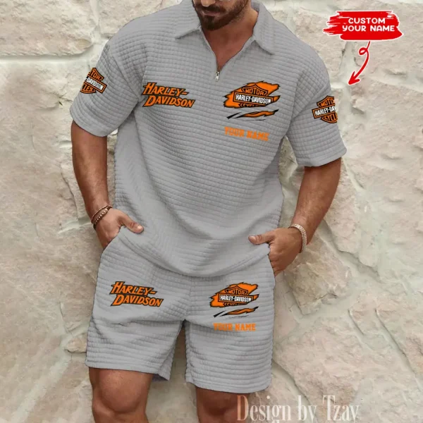 Harley Davidson Men's Sport Set For Summer Trending 2025 CSBMSSTF002 - Image 4
