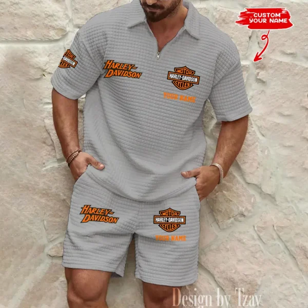 Harley Davidson Men's Sport Set For Summer Trending 2025 CSBMSSTF003 - Image 2