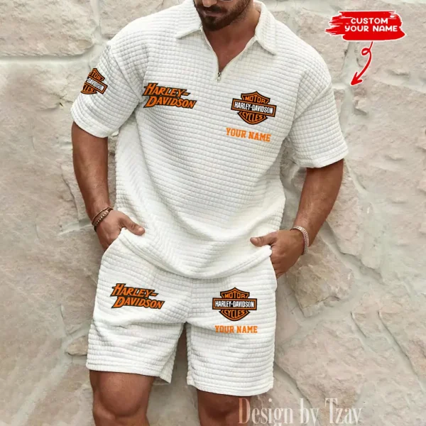 Harley Davidson Men's Sport Set For Summer Trending 2025 CSBMSSTF003 - Image 3