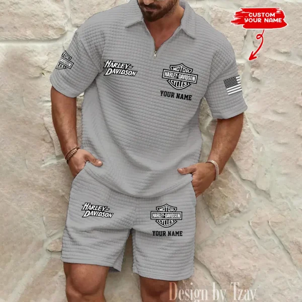 Harley Davidson Men's Sport Set For Summer Trending 2025 CSBMSSTF005 - Image 3