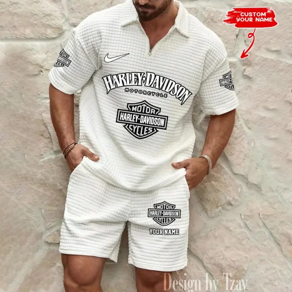 Harley Davidson Men's Sport Set For Summer Trending 2025 CSBMSSTF006 - Image 3