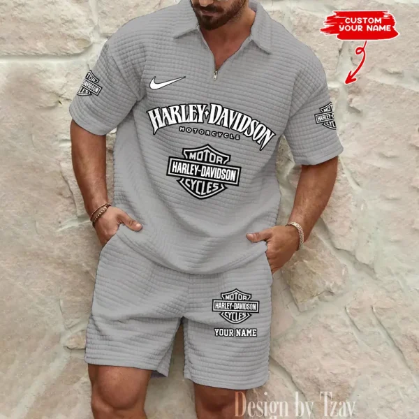 Harley Davidson Men's Sport Set For Summer Trending 2025 CSBMSSTF006 - Image 4