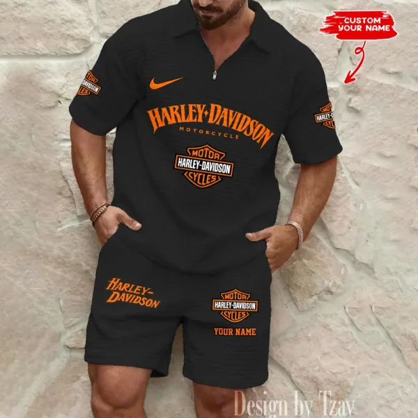 Harley Davidson Men's Sport Set For Summer Trending 2025 CSBMSSTF007 - Image 2