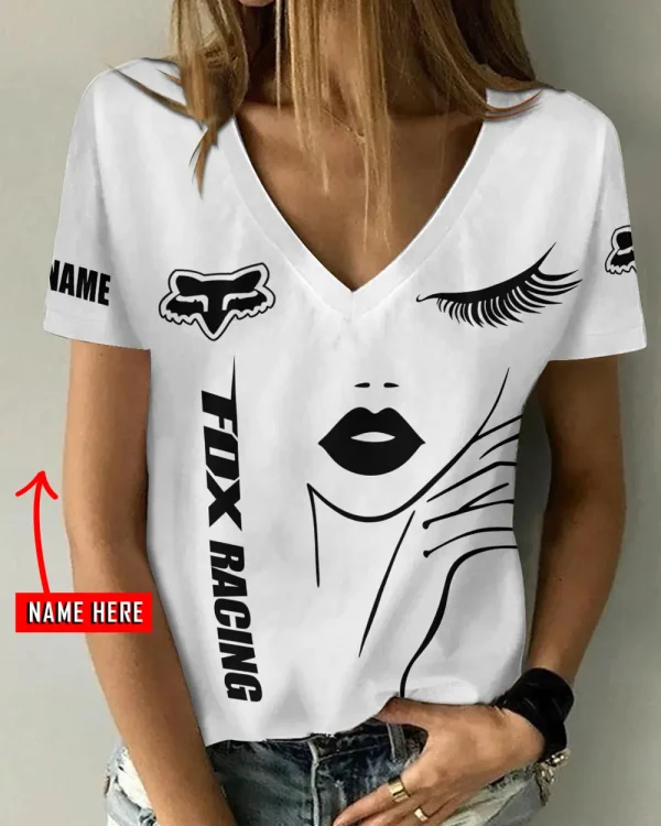Fox Racing Women's Swinging V-Neck Short Sleeve CBSWSVS052