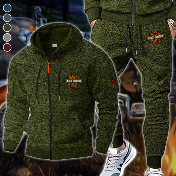 Harley Davidson Hoodie Zip Set FPPKK00347