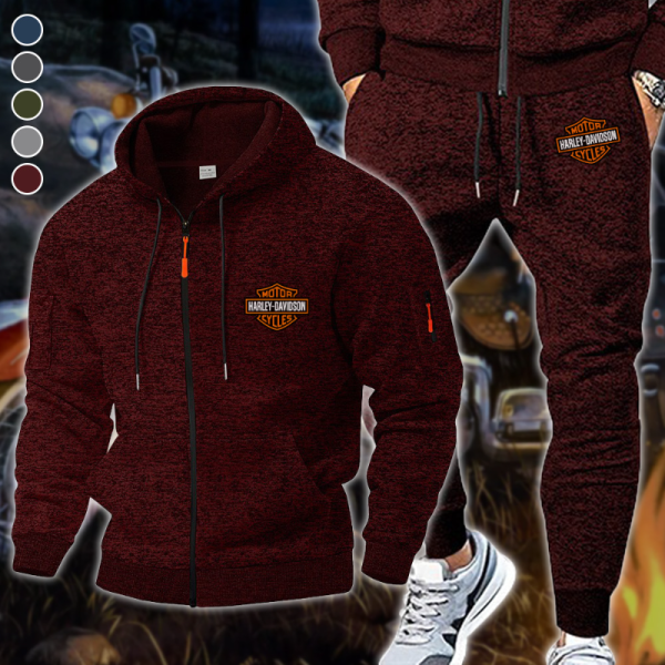 Harley Davidson Hoodie Zip Set FPPKK00347