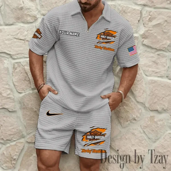 Harley Davidson Men's Sport Set For Summer Trending 2025 CSBMSSTF009 - Image 5