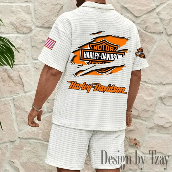 Harley Davidson Men's Sport Set For Summer Trending 2025 CSBMSSTF009 - Image 6