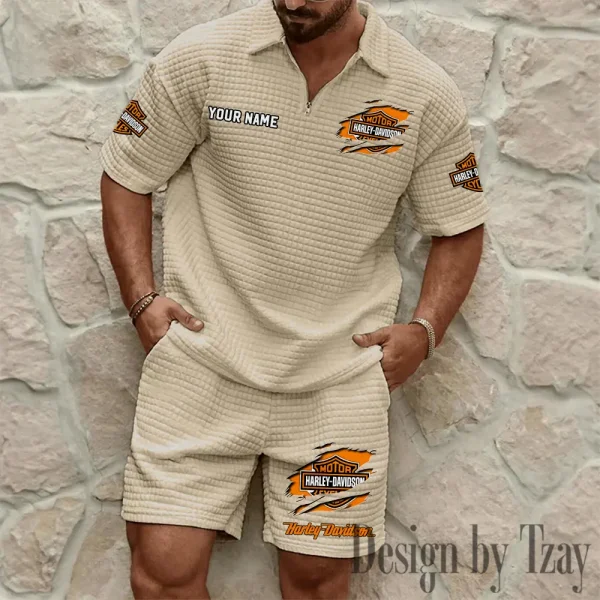 Harley Davidson Men's Sport Set For Summer Trending 2025 CSBMSSTF010 - Image 4