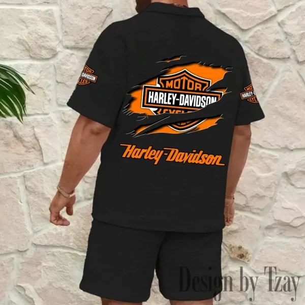 Harley Davidson Men's Sport Set For Summer Trending 2025 CSBMSSTF010 - Image 6