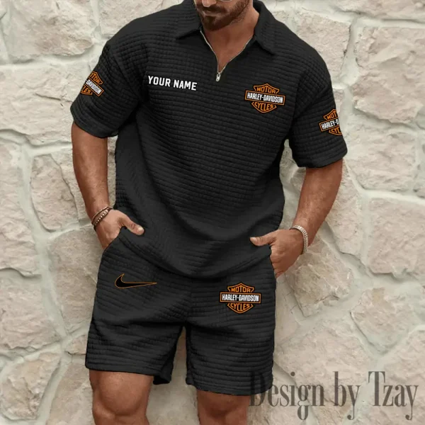 Harley Davidson Men's Sport Set For Summer Trending 2025 CSBMSSTF011 - Image 2