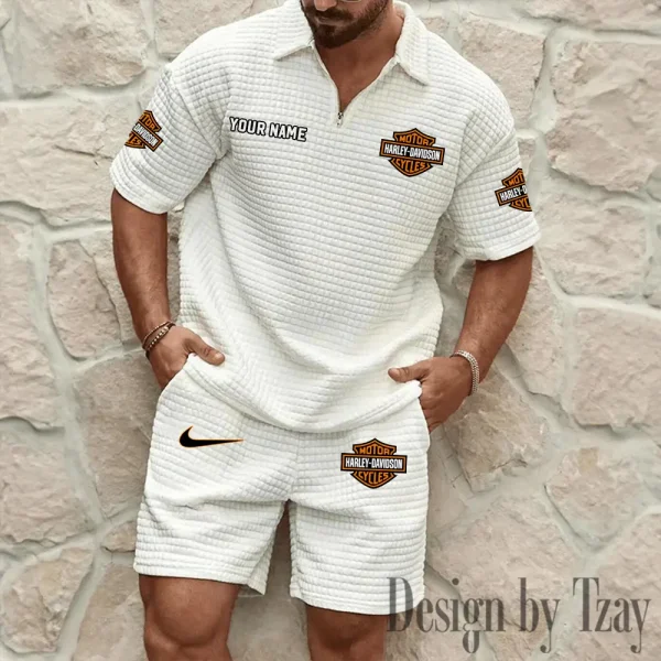 Harley Davidson Men's Sport Set For Summer Trending 2025 CSBMSSTF010