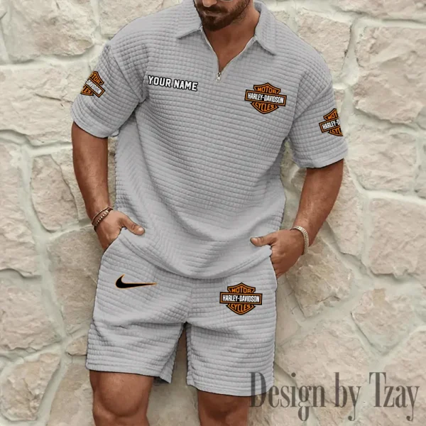 Harley Davidson Men's Sport Set For Summer Trending 2025 CSBMSSTF011 - Image 4
