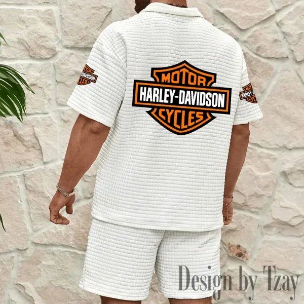 Harley Davidson Men's Sport Set For Summer Trending 2025 CSBMSSTF011 - Image 5