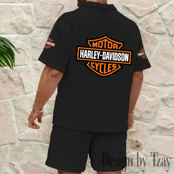 Harley Davidson Men's Sport Set For Summer Trending 2025 CSBMSSTF011 - Image 6